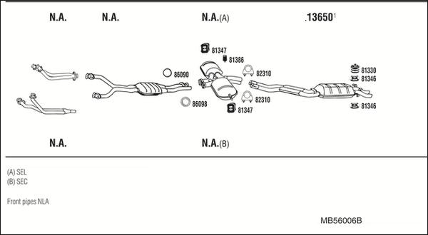 Fonos MB56006B - Échappement droxauto.com