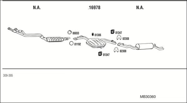 Fonos MB30360 - Échappement droxauto.com