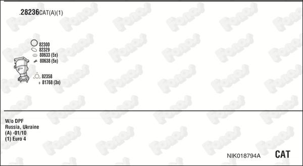 Fonos NIK018794A - Échappement droxauto.com