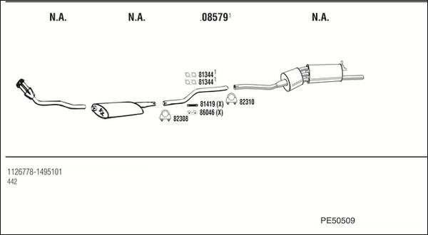 Fonos PE50509 - Échappement droxauto.com