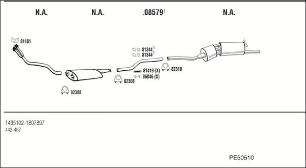 Fonos PE50510 - Échappement droxauto.com