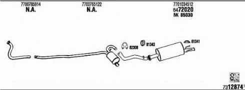 Fonos RE45918 - Échappement droxauto.com