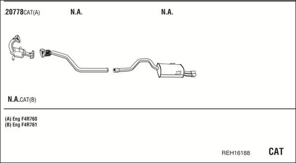 Fonos REH16188 - Échappement droxauto.com