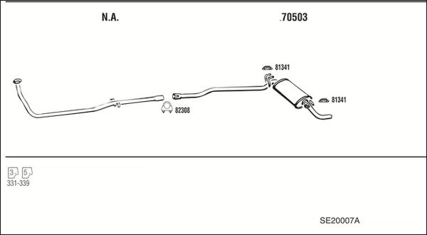 Fonos SE20007A - Échappement droxauto.com