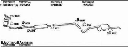 Fonos SEH33326 - Échappement droxauto.com