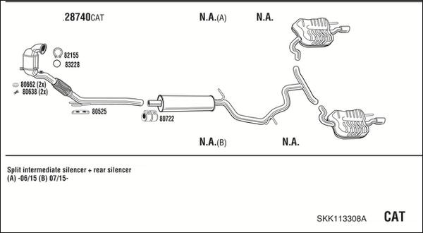 Fonos SKK113308A - Échappement droxauto.com