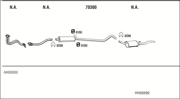 Fonos VH20292 - Échappement droxauto.com