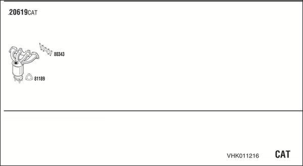 Fonos VHK011216 - Échappement droxauto.com