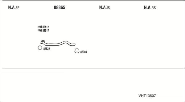 Fonos VHT13507 - Échappement droxauto.com