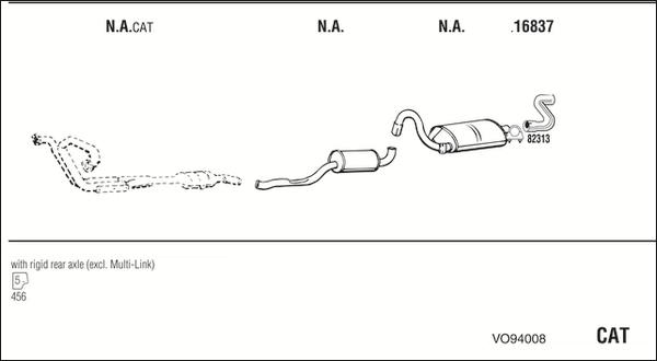 Fonos VO94008 - Échappement droxauto.com