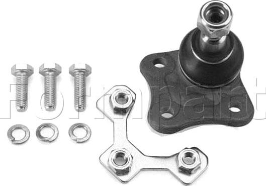 Formpart 1104019 - Rotule de suspension droxauto.com