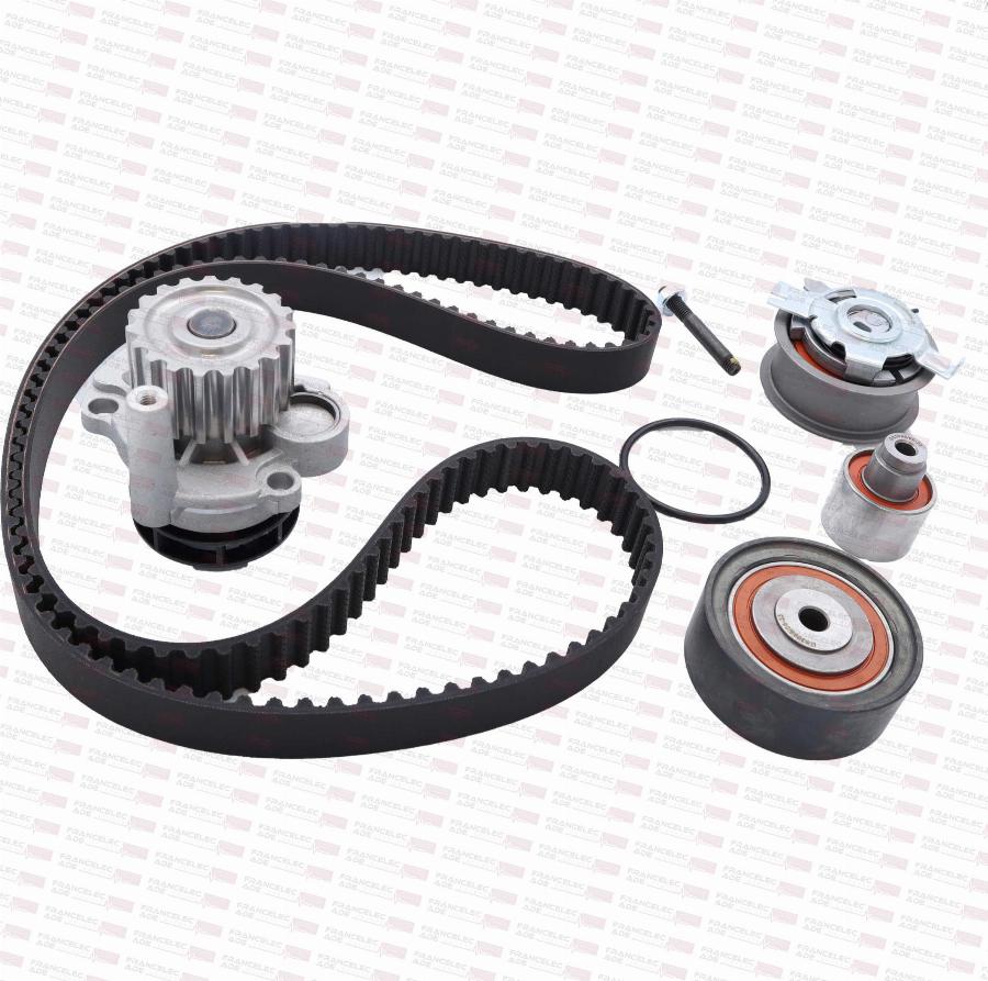 Francelec KD9311P6 - Pompe à eau + kit de courroie de distribution droxauto.com