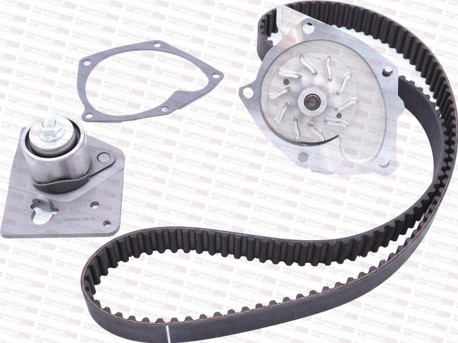 Francelec KD5201P2 - Pompe à eau + kit de courroie de distribution droxauto.com