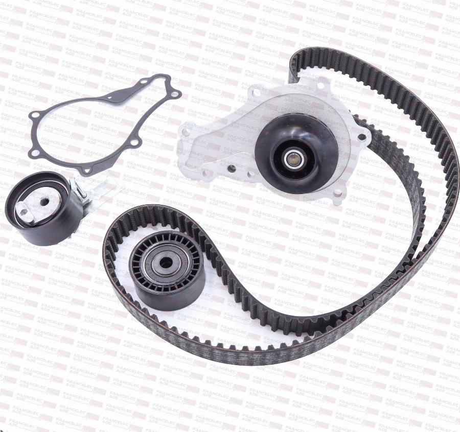 Francelec KD3611P1 - Pompe à eau + kit de courroie de distribution droxauto.com
