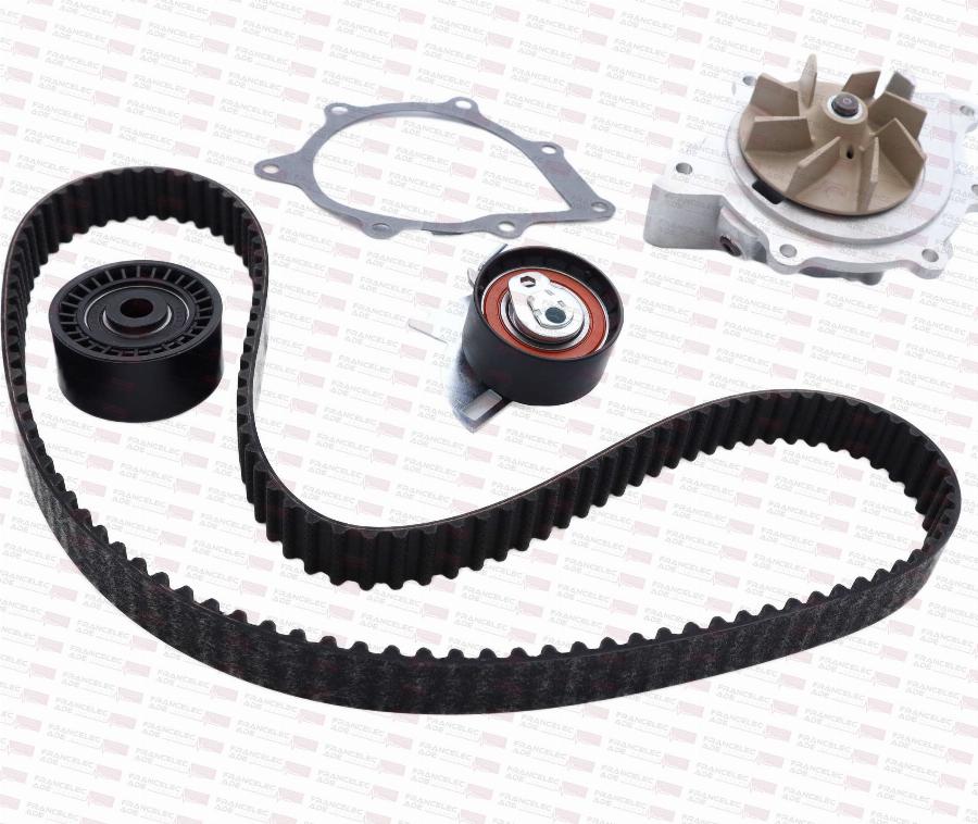 Francelec KD2411P1 - Pompe à eau + kit de courroie de distribution droxauto.com