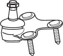 FRAP F4032 - Rotule de suspension droxauto.com