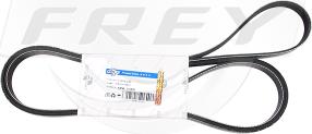 FREY 721603001 - Courroie trapézoïdale à nervures droxauto.com