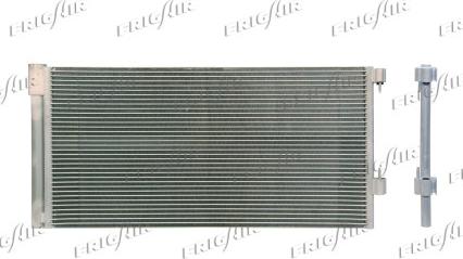 Frigair 0809.3067 - Condensateur, climatisation droxauto.com