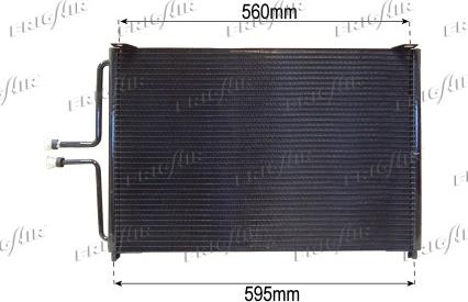 Frigair 0809.3035 - Condensateur, climatisation droxauto.com