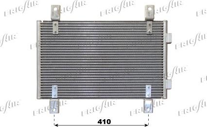 Frigair 0804.2058 - Condensateur, climatisation droxauto.com