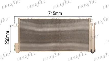 Frigair 0804.2062 - Condensateur, climatisation droxauto.com