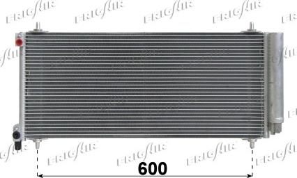 Frigair 0803.3028 - Condensateur, climatisation droxauto.com