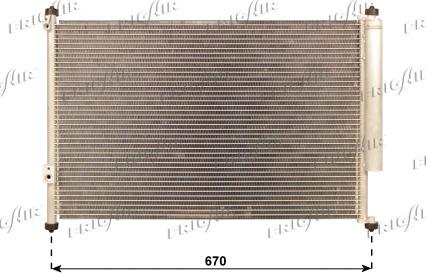 Frigair 0814.2012 - Condensateur, climatisation droxauto.com