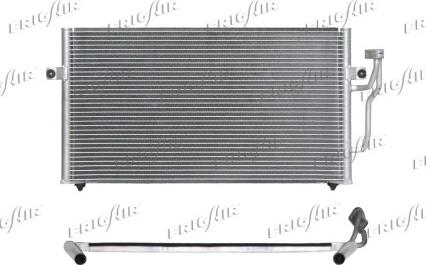 Frigair 0816.3017 - Condensateur, climatisation droxauto.com