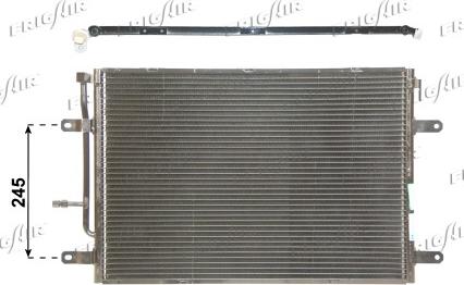 Frigair 0810.3047 - Condensateur, climatisation droxauto.com