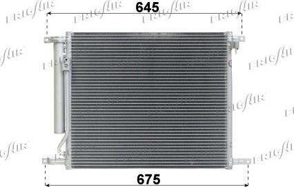 Frigair 0831.3016 - Condensateur, climatisation droxauto.com