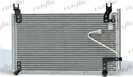 Frigair 0825.2004 - Condensateur, climatisation droxauto.com