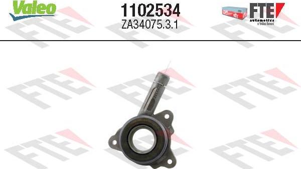 FTE 1102534 - Butée hydraulique, embrayage droxauto.com