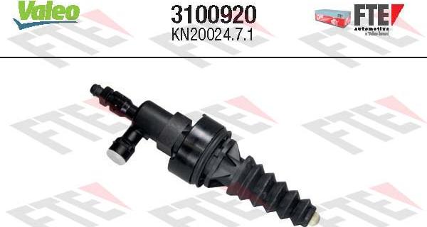 FTE 3100920 - Cylindre récepteur, embrayage droxauto.com