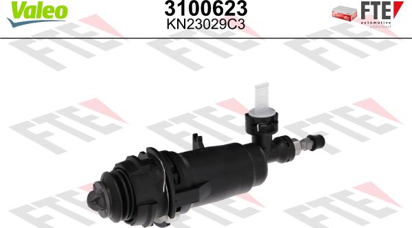 FTE 3100623 - Cylindre récepteur, embrayage droxauto.com