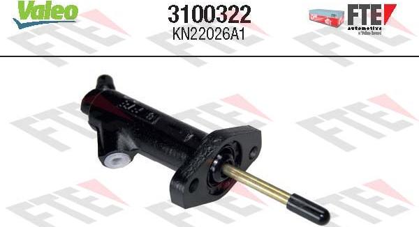 FTE 3100322 - Cylindre récepteur, embrayage droxauto.com
