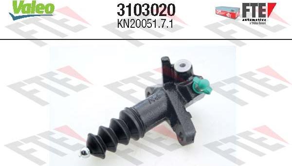 FTE 3103020 - Cylindre récepteur, embrayage droxauto.com