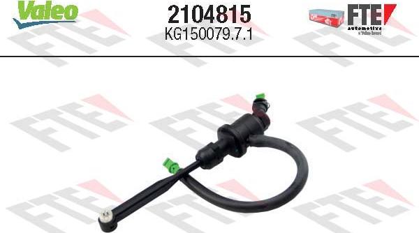 FTE 2104815 - Cylindre émetteur, embrayage droxauto.com