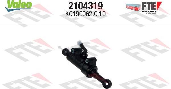 FTE 2104319 - Cylindre émetteur, embrayage droxauto.com