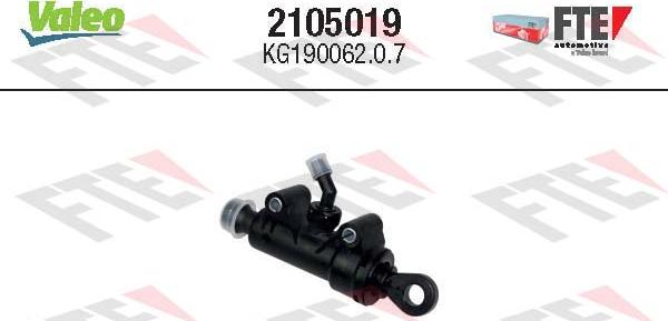 FTE 2105019 - Cylindre émetteur, embrayage droxauto.com