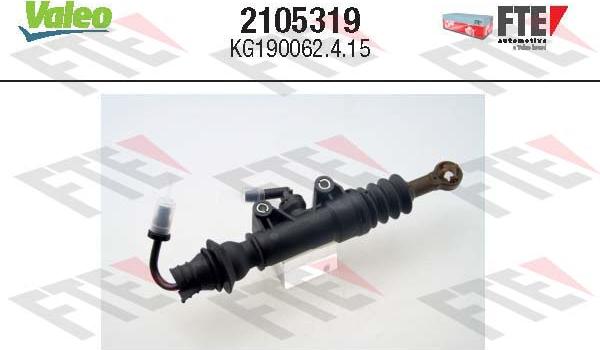FTE 2105319 - Cylindre émetteur, embrayage droxauto.com