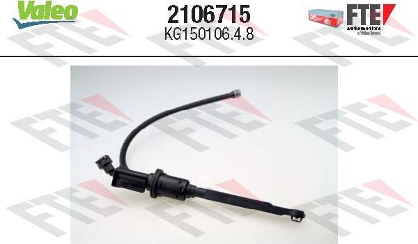 FTE 2106715 - Cylindre émetteur, embrayage droxauto.com