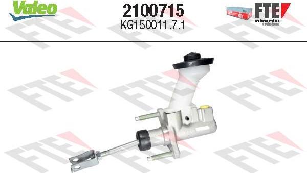 FTE 2100715 - Cylindre émetteur, embrayage droxauto.com