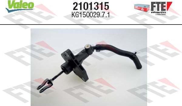 FTE 2101315 - Cylindre émetteur, embrayage droxauto.com