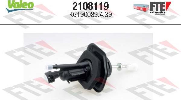 FTE 2108119 - Cylindre émetteur, embrayage droxauto.com