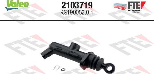 FTE 2103719 - Cylindre émetteur, embrayage droxauto.com