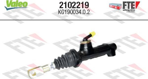 FTE 2102219 - Cylindre émetteur, embrayage droxauto.com