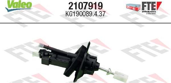 FTE 2107919 - Cylindre émetteur, embrayage droxauto.com