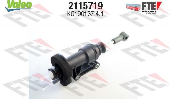 FTE 2115719 - Cylindre émetteur, embrayage droxauto.com
