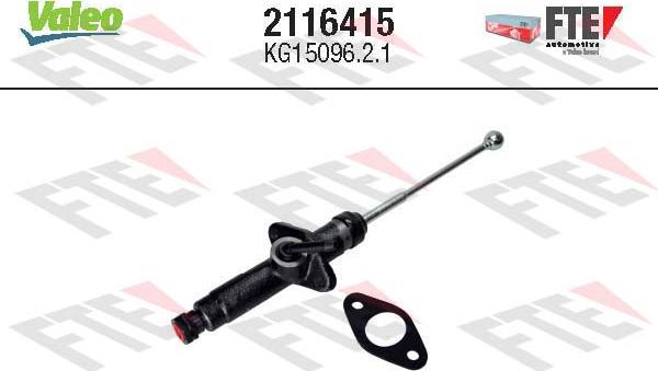 FTE 2116415 - Cylindre émetteur, embrayage droxauto.com
