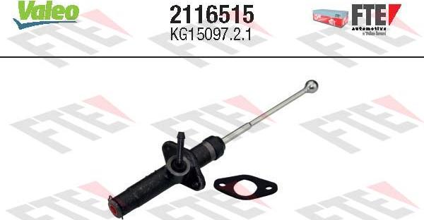 FTE 2116515 - Cylindre émetteur, embrayage droxauto.com